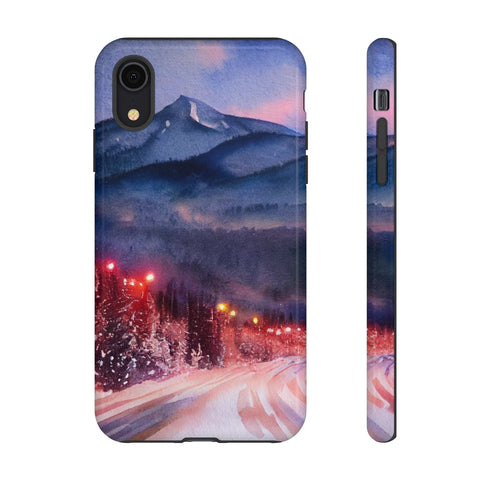 Christmas in Vail Colorado - Impact Resistant Phone Case iPhone XR Glossy